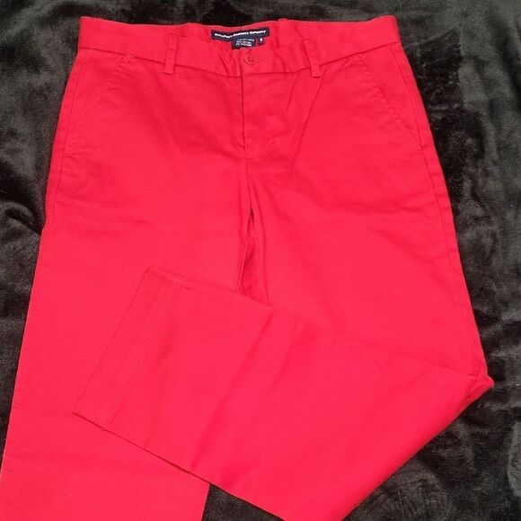 Ralph Lauren Sport Red Cropped Pants. NWT. Size 4 - Picture 1 of 5